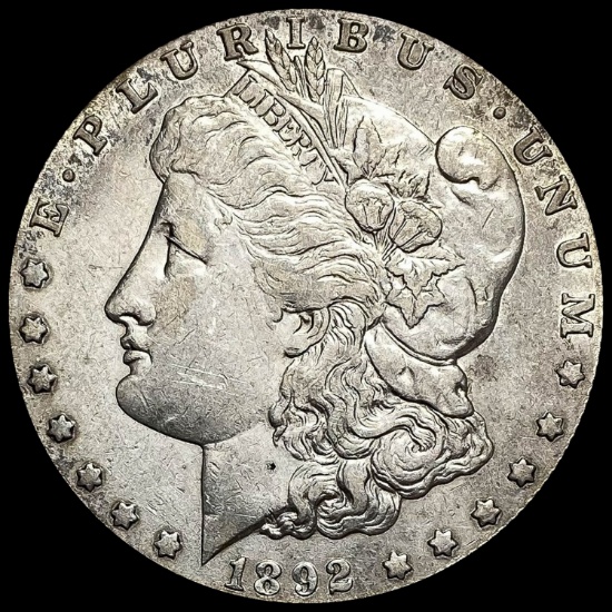 1892-O Silver Morgan Dollar CLOSELY UNCIRCULATED