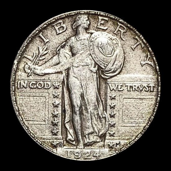 1924-D Silver Standing Liberty Quarter UNCIRCULATED