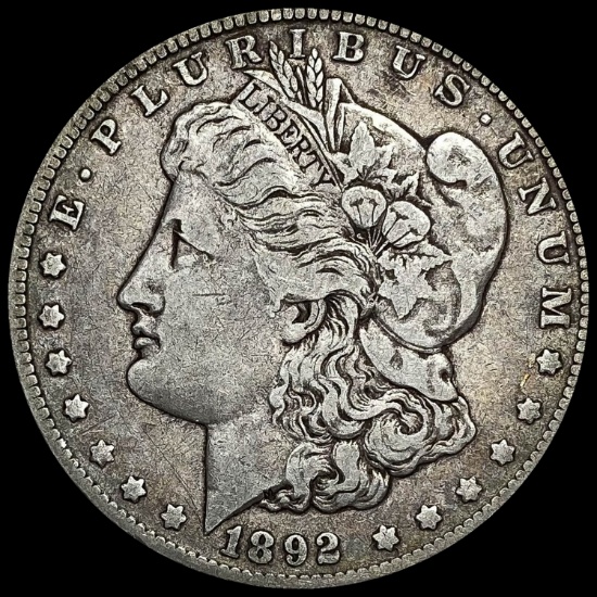 1892-O Silver Morgan Dollar LIGHTLY CIRCULATED