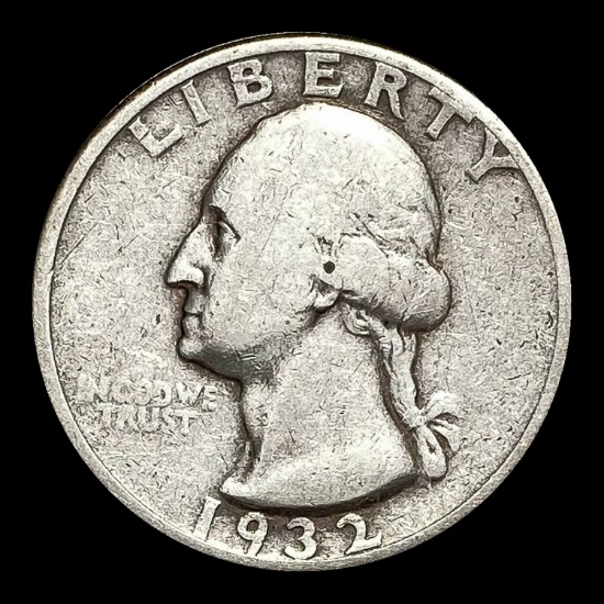 1932-D Silver Washington Quarter LIGHTLY CIRCULATED