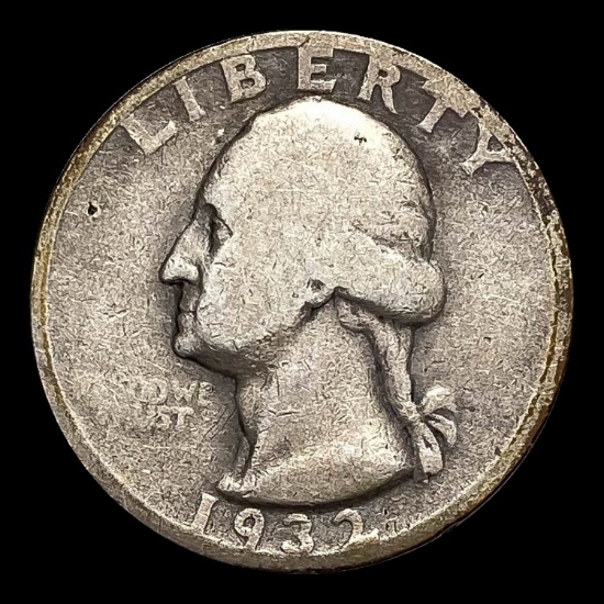 1932-S Silver Washington Quarter LIGHTLY CIRCULATED