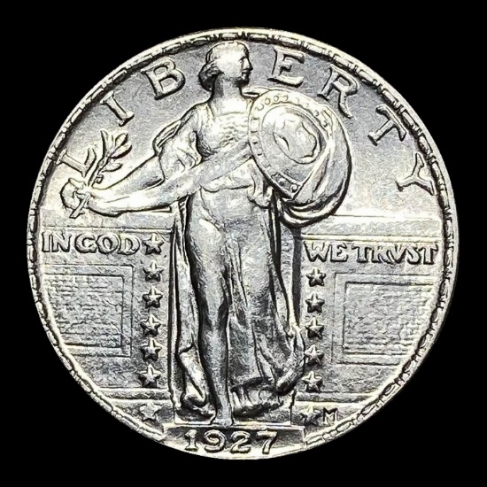 1927 Standing Liberty Silver Quarter CHOICE BU
