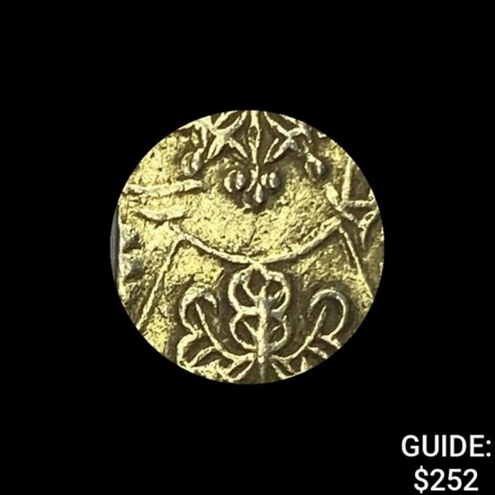 [1868-1869] Japan Gold 2 Bu .029oz CLOSELY UNCIRCULATED