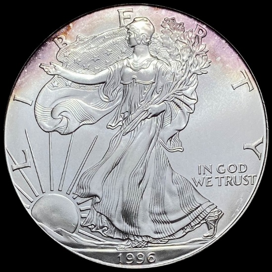1996 1 oz Silver American Eagle $1 GEM BU