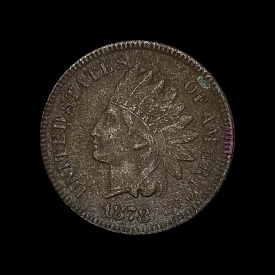 1878 Indian Head Cent LIGHTLY CIRCULATED