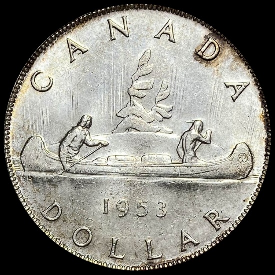 1953 Silver Dollar Canada UNCIRCULATED