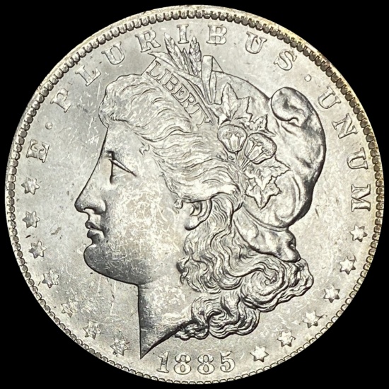 1885-O Morgan Silver Dollar GEM BU