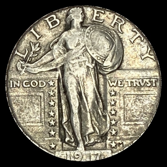 1917 Standing Liberty Quarter GEM BU