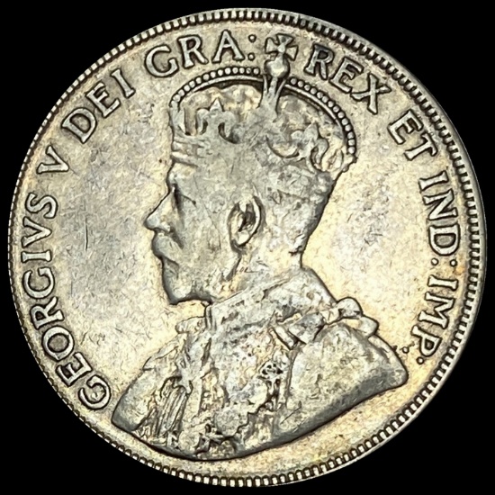 1932 Canada Silver 50 Cents NICELY CIRCULATED