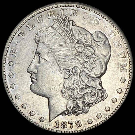 1878-CC Silver Morgan Dollar CLOSELY UNCIRCULATED