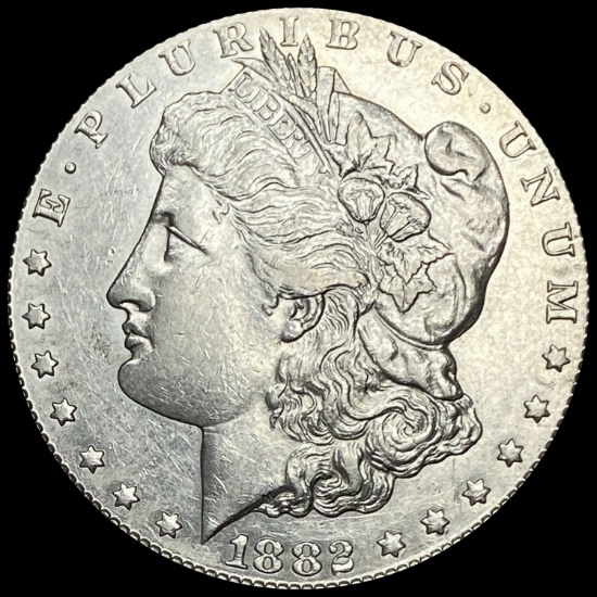 1882-CC Silver Morgan Dollar CLOSELY UNCIRCULATED