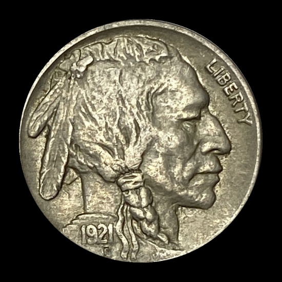 1921 Buffalo Nickel CHOICE AU