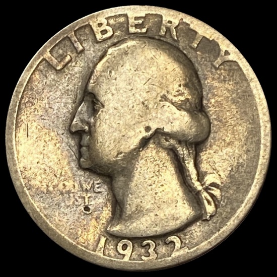 1932-S Silver Washington Quarter NICELY CIRCULATED