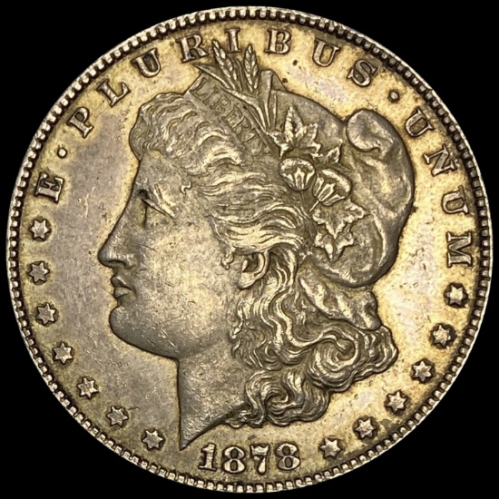 1878-CC Silver Morgan Dollar CHOICE AU