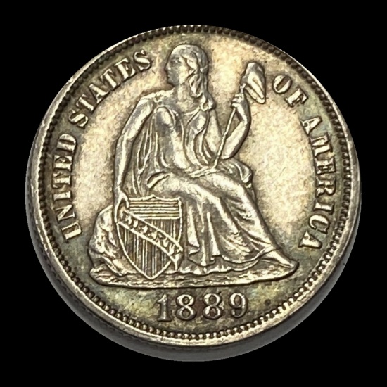 1889 Seated Liberty Dime UNCIRCULATED