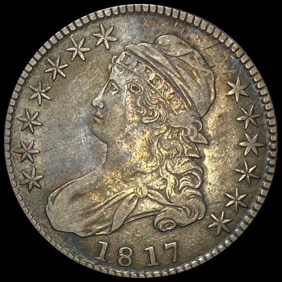 1817 Capped Bust Half Dollar LIGHTLY CIRCULATED