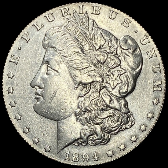 1894-S Silver Morgan Dollar CLOSELY UNCIRCULATED