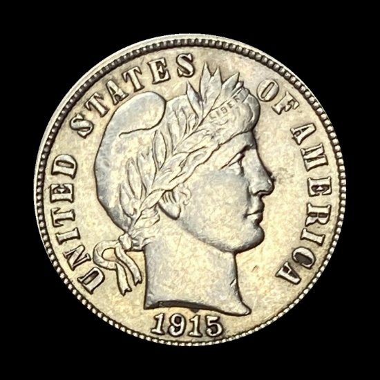 1915 Barber Dime UNCIRCULATED