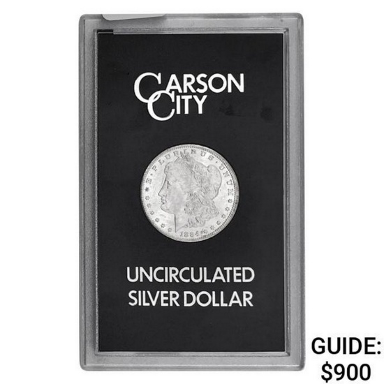 1884-CC Morgan Silver Dollar   GSA