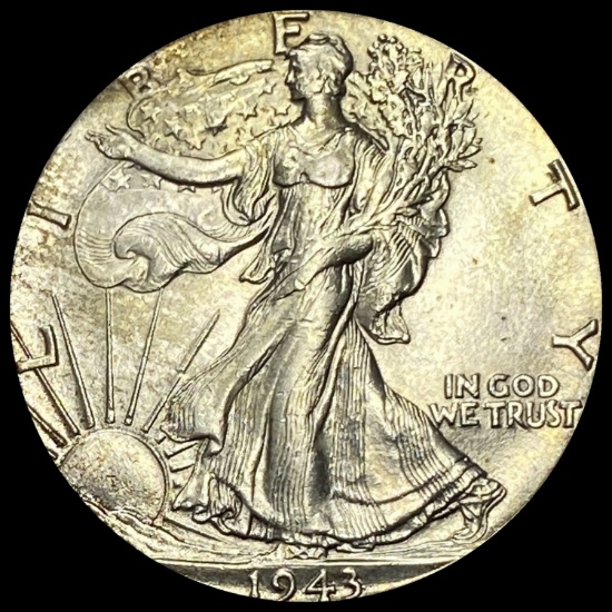 1943-D Silver Half Dollar (Walking Liberty) UNCIRCULATED