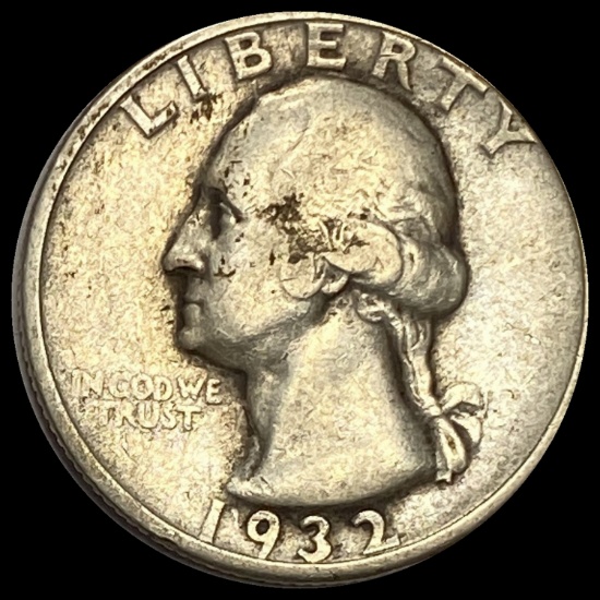 1932-D Silver Washington Quarter NICELY CIRCULATED