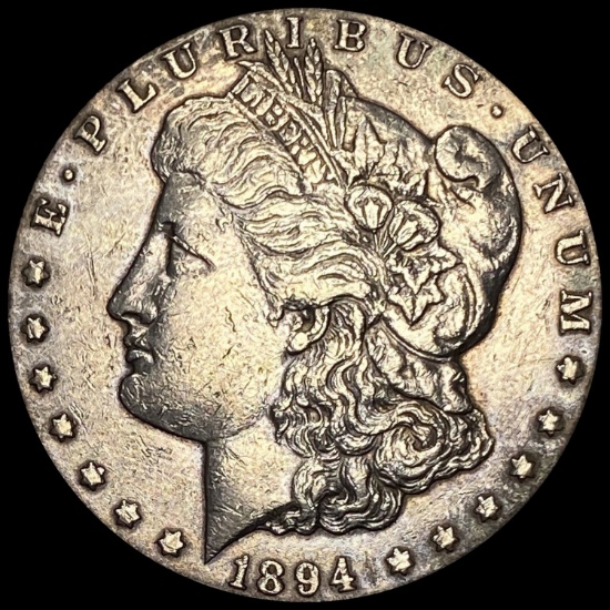 1894-S Silver Morgan Dollar CLOSELY UNCIRCULATED