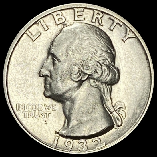 1932-S Silver Washington Quarter UNCIRCULATED