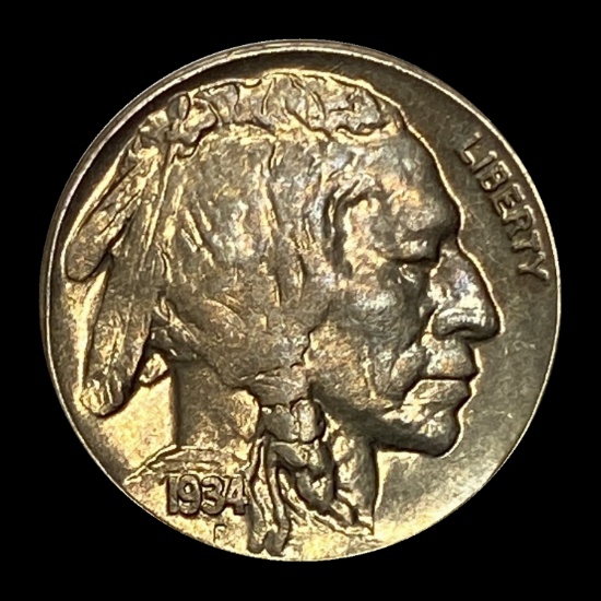 1934-D Buffalo Nickel CLOSELY UNCIRCULATED