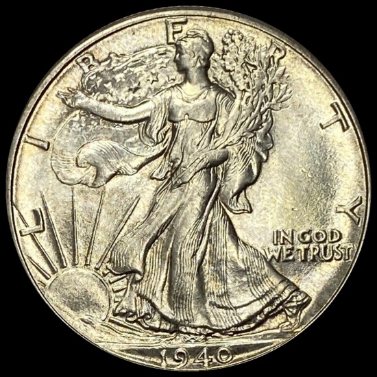 1940 Silver Half Dollar Walking Liberty UNCIRCULATED