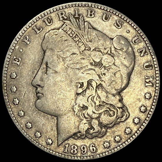 1896-S Silver Morgan Dollar CLOSELY UNCIRCULATED