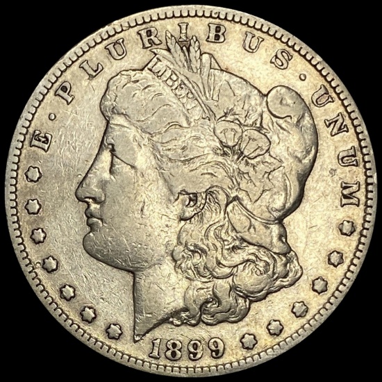 1899-S Silver Morgan Dollar CLOSELY UNCIRCULATED
