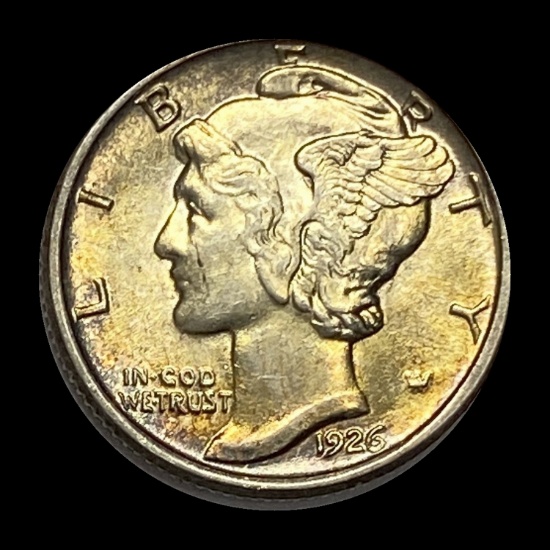 1926 Mercury Dime GEM BU