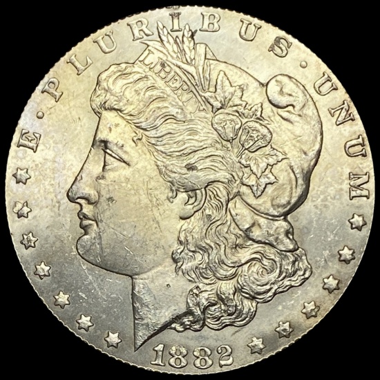 1882-CC Silver Morgan Dollar CHOICE BU