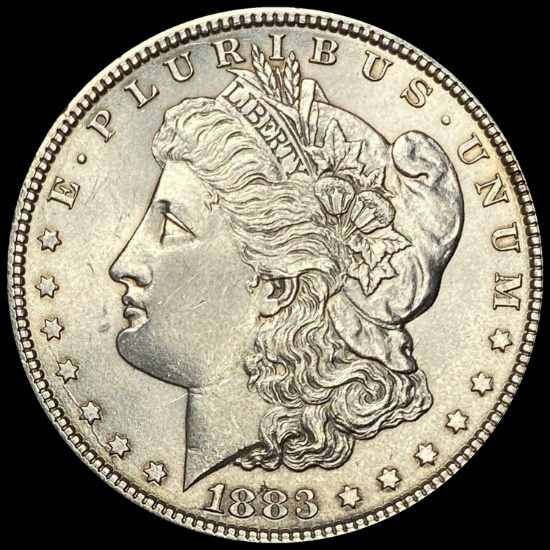 1883 Silver Morgan Dollar GEM BU
