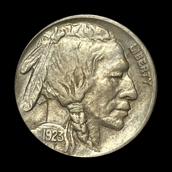 1923-S Buffalo Nickel CHOICE AU