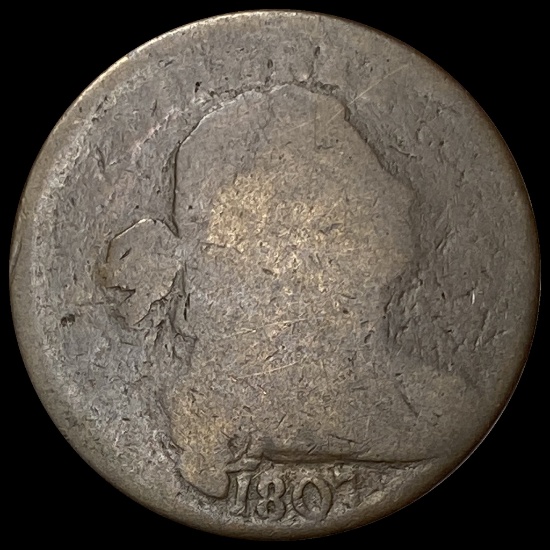1807 Draped Bust Large Cent NICELY CIRCULATED