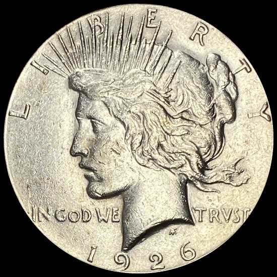 1926-S Silver Peace Dollar CLOSELY UNCIRCULATED