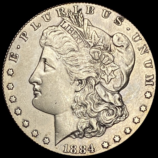 1884-CC Silver Morgan Dollar CLOSELY UNCIRCULATED