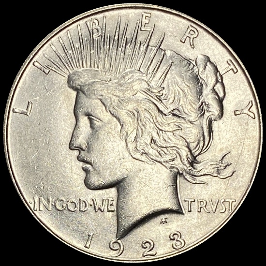 1923-D Silver Peace Dollar LIGHTLY CIRCULATED