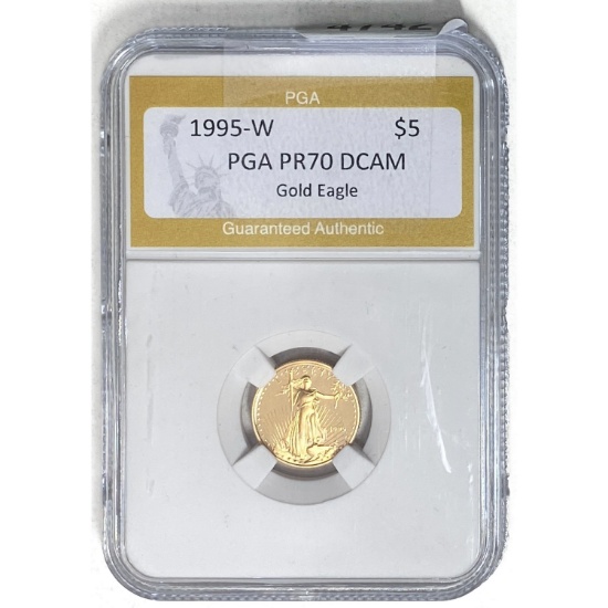 1995-W $5 Gold Eagle PGA PR70 DCAM