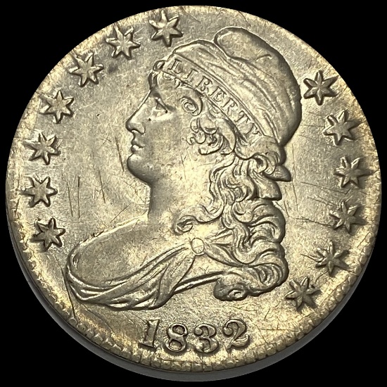 1832 Capped Bust Half Dollar CHOICE AU