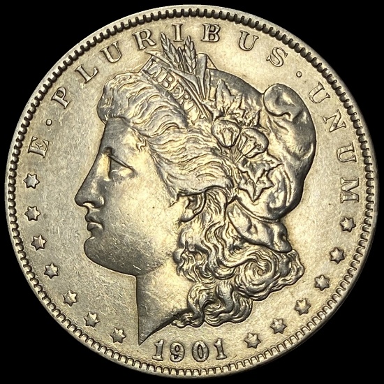 1901 Silver Morgan Dollar GEM BU