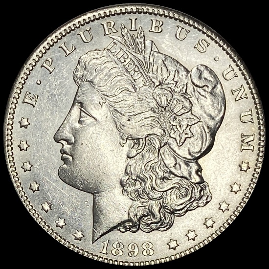 1898-S Silver Morgan Dollar LIGHTLY CIRCULATED