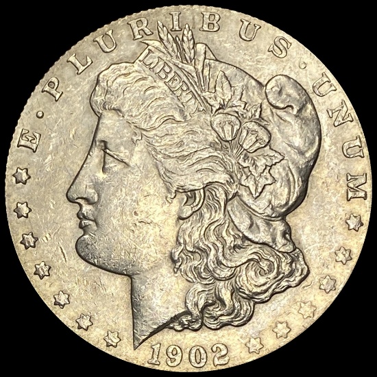 1902 Morgan Silver Dollar CLOSELY UNCIRCULATED