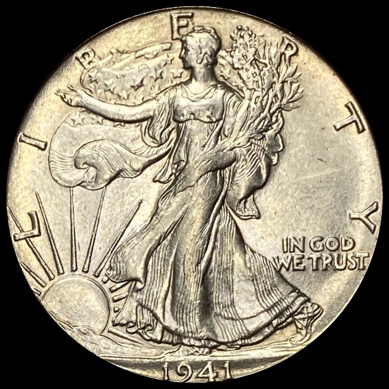 1941-D Silver Half Dollar (Walking Liberty) UNCIRCULATED