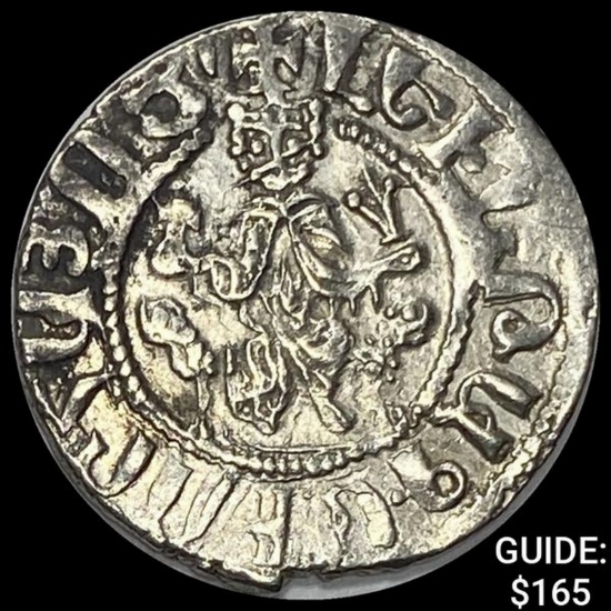 [1198-1219 AD] Crusaders Armenia Silver Tram UNCIRCULATED