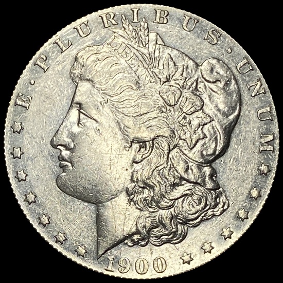 1900-S Morgan Silver Dollar CLOSELY UNCIRCULATED
