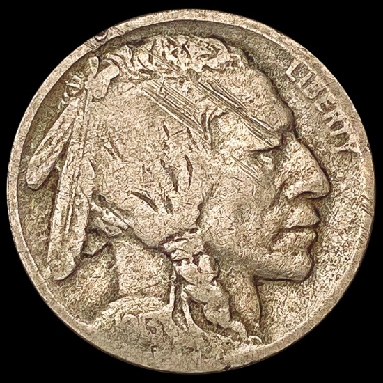 1913-D Buffalo Nickel LIGHTLY CIRCULATED