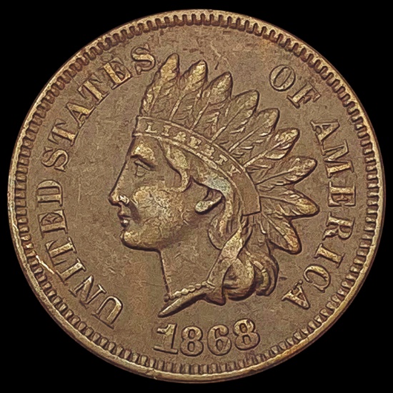 1868 Indian Head Cent CLOSELY UNCIRCULATED