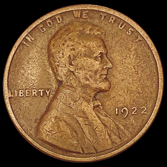 1922-D Wheat Cent LIGHTLY CIRCULATED